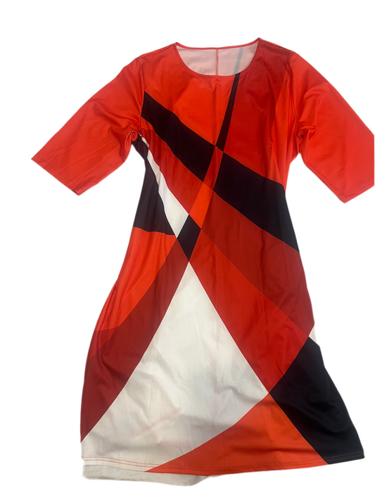 Orange dress
