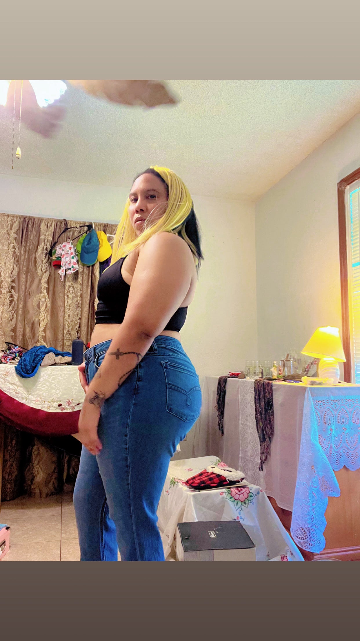 Pantalón de mujer ,mezclilla