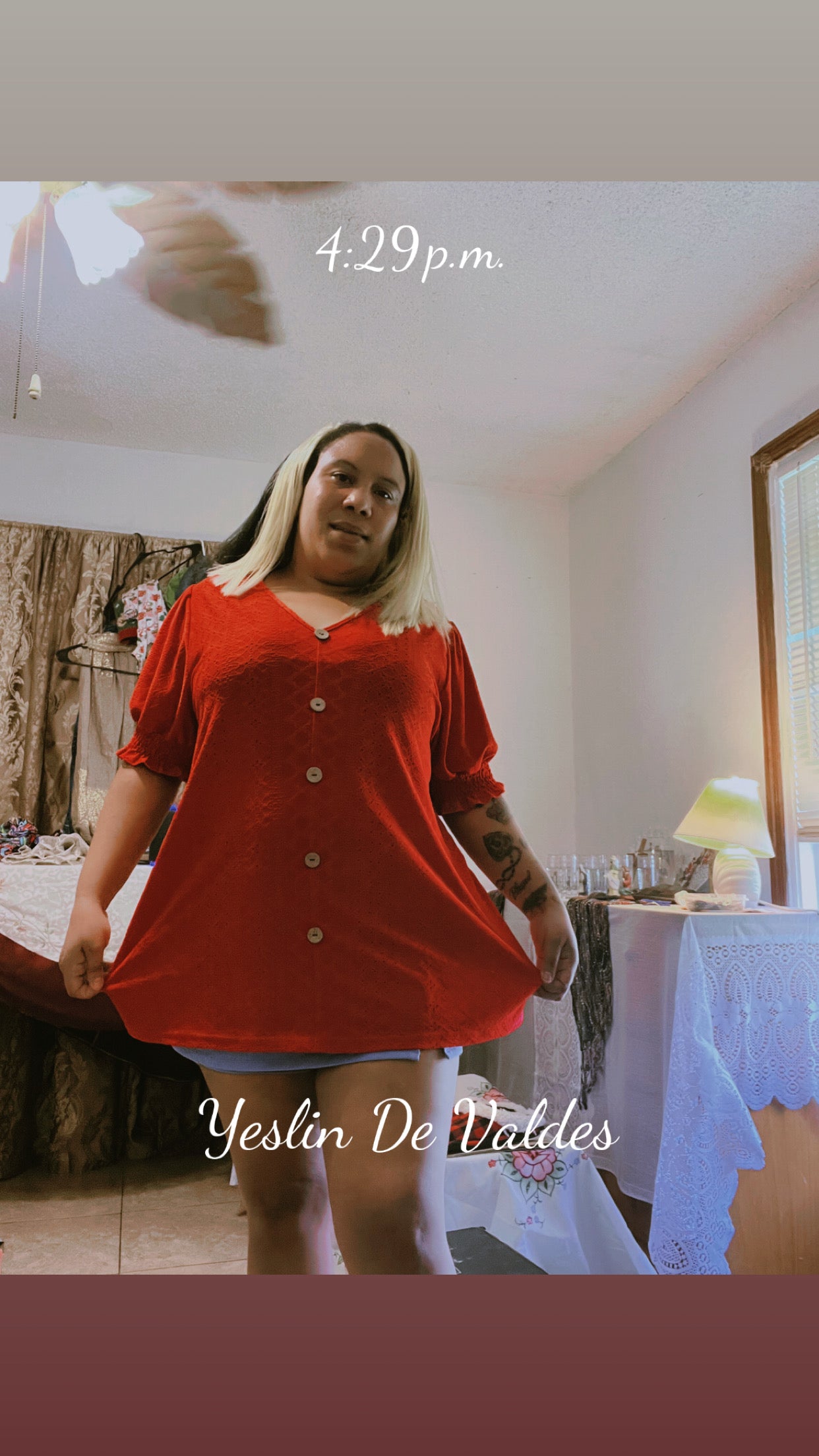 Blusa roja